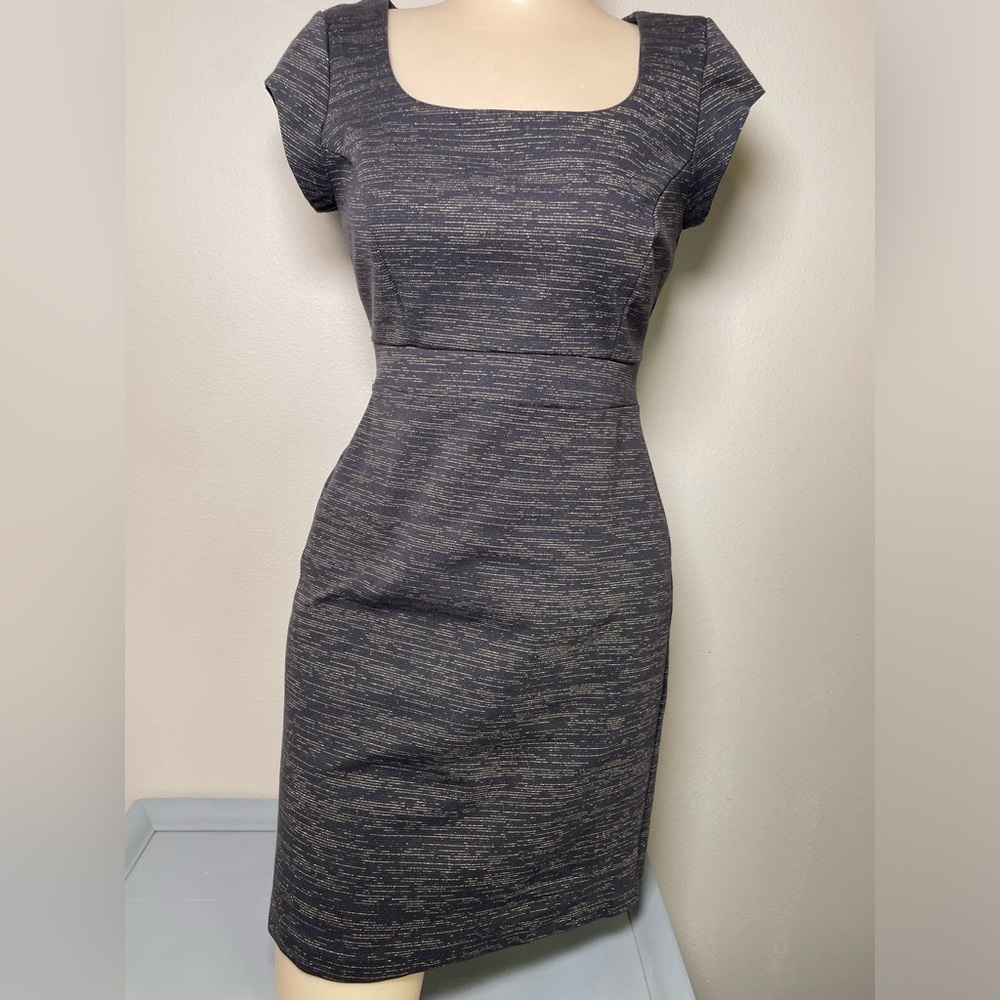 ATTENTION Black and Gold Mini Dress size XS